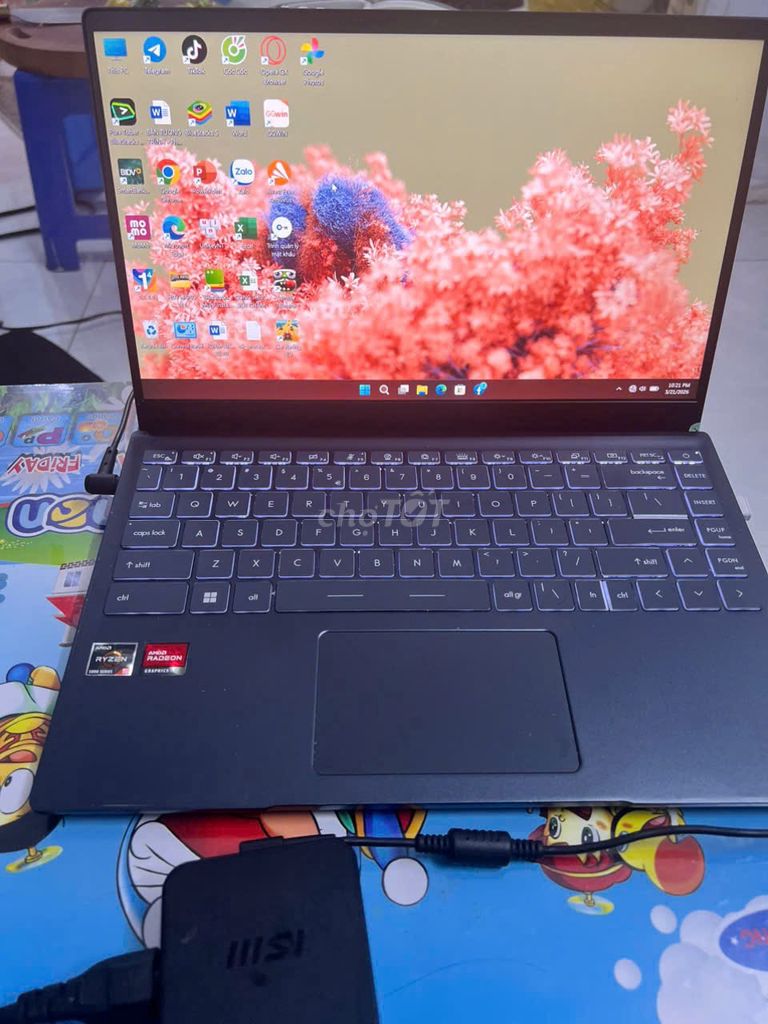 MSI Ryzen 5 5500U 8GB/512GB Đen. Mua bán Laptop tại Huyện Hóc Môn Tp Hồ Chí Minh được đăng bởi Quyên Nguyễn hình 1