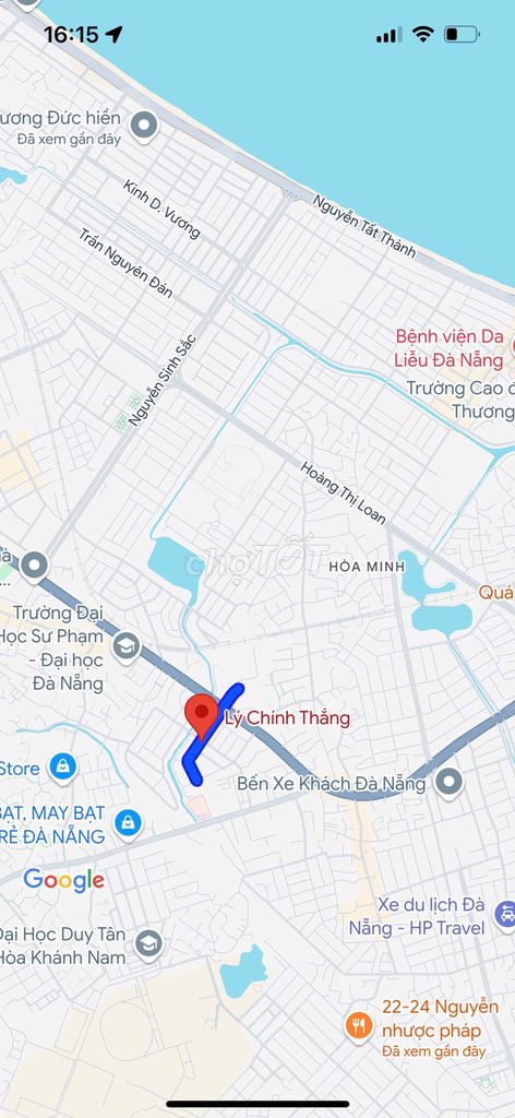 BÁN LÔ ĐẤT MT ĐƯỜNG LÝ CHÍNH THẮNG - GẦN ĐẠI HỌC SƯ PHẠM TÔN ĐỨC THẮNG