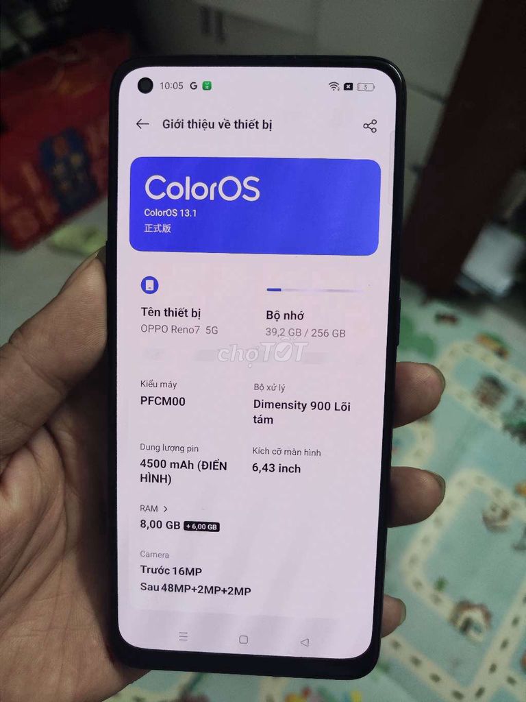 Bán oppo reno 7se 8/256