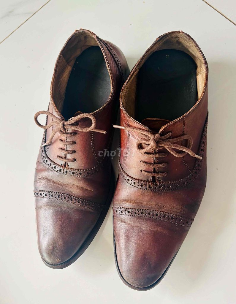 Giày tây nam Da thật Nâu Lịch lãm. Mua bán Giày dép tại Thành phố Sa Đéc Đồng Tháp được đăng bởi Nguyễn Trường Duy hình 1