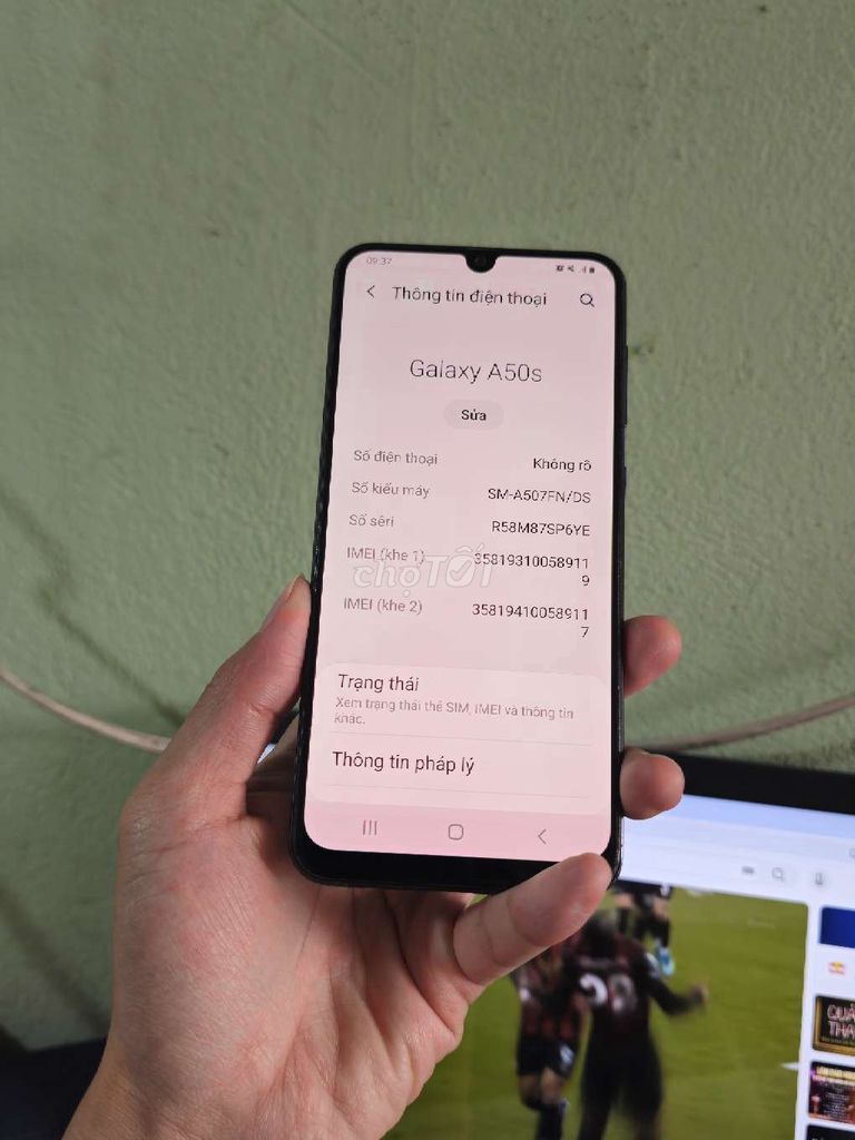 Samsung A50s Màn zin. Mua bán Điện thoại tại Quận 12 Tp Hồ Chí Minh được đăng bởi Smartphone giá kho hình 1