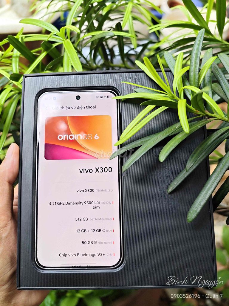 VIVO X300 12/512 NĐ LIKE NEW 99 - FULLBOX. Mua bán Điện thoại tại Quận 7 Tp Hồ Chí Minh được đăng bởi Bình April hình 1