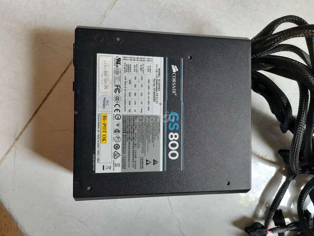 Nguồn corsair GS800  800w , nguyên zin