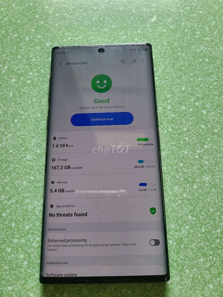 Samsung note 10 5G Ram 12/256G. Mua bán Điện thoại tại Huyện Chợ Mới An Giang được đăng bởi Tran Gia hình 1