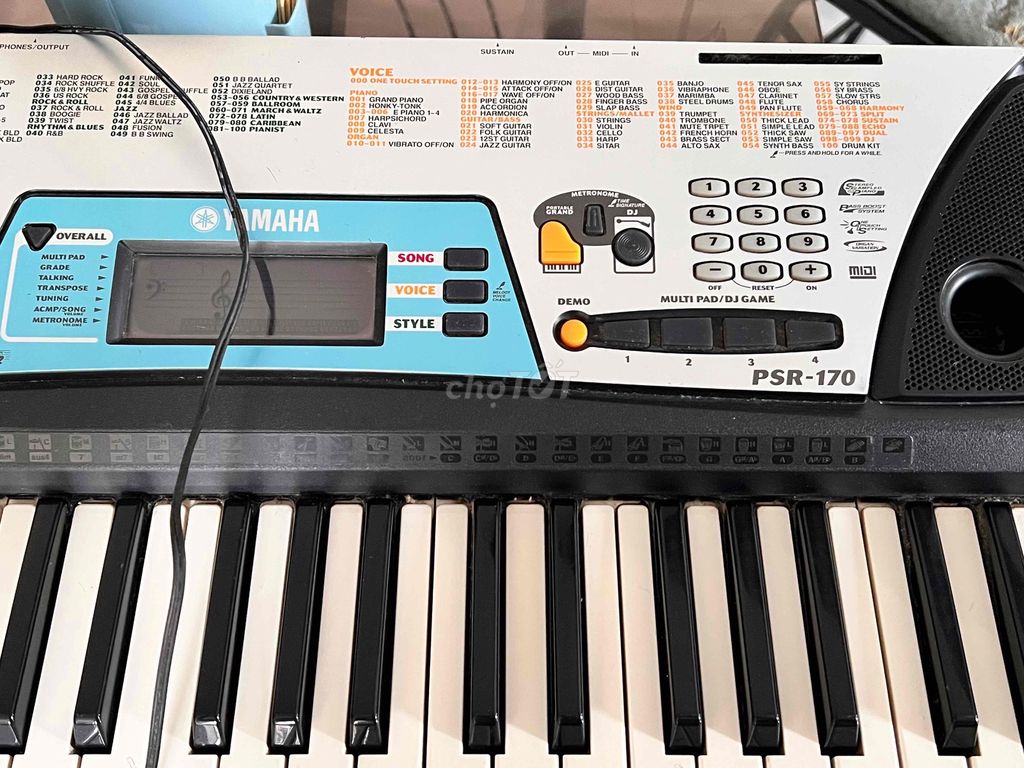 Đàn Organ Yamaha PSR-170 Đen, Trắng. Mua bán Nhạc cụ tại Quận 10 Tp Hồ Chí Minh được đăng bởi Anh tuan hình 1