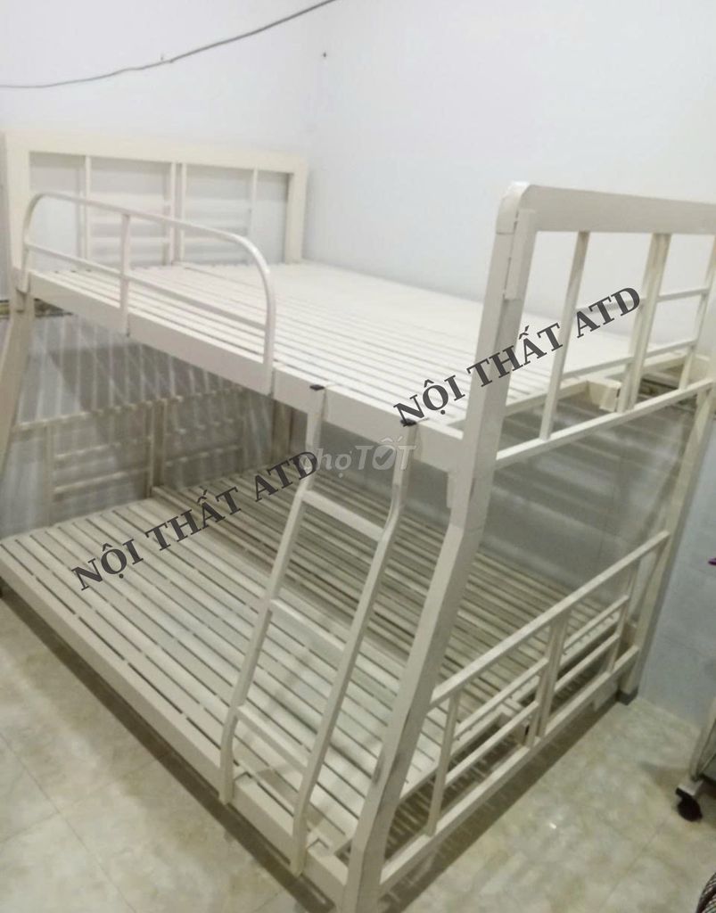GIƯỜNG SẮT ĐẸP GIÁ TỐT - GIƯỜNG TẦNG GIƯỜNG TẦNG. Mua bán Giường, chăn ga gối nệm tại Quận 3 Tp Hồ Chí Minh được đăng bởi Nhi Nguyen Nội thất ATD hình 1