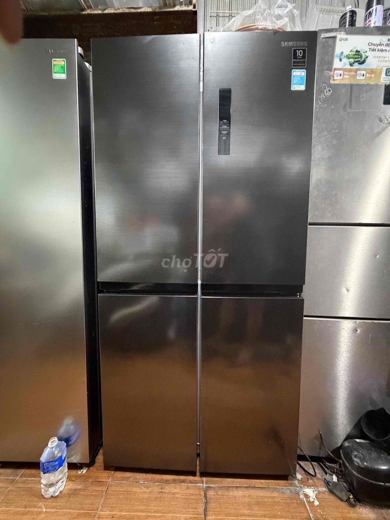 Tủ lạnh Samsung 550 lít 4 cánh Inverter Đen. Mua bán Tủ lạnh tại Quận Gò Vấp Tp Hồ Chí Minh được đăng bởi Hoàng sang hình 1