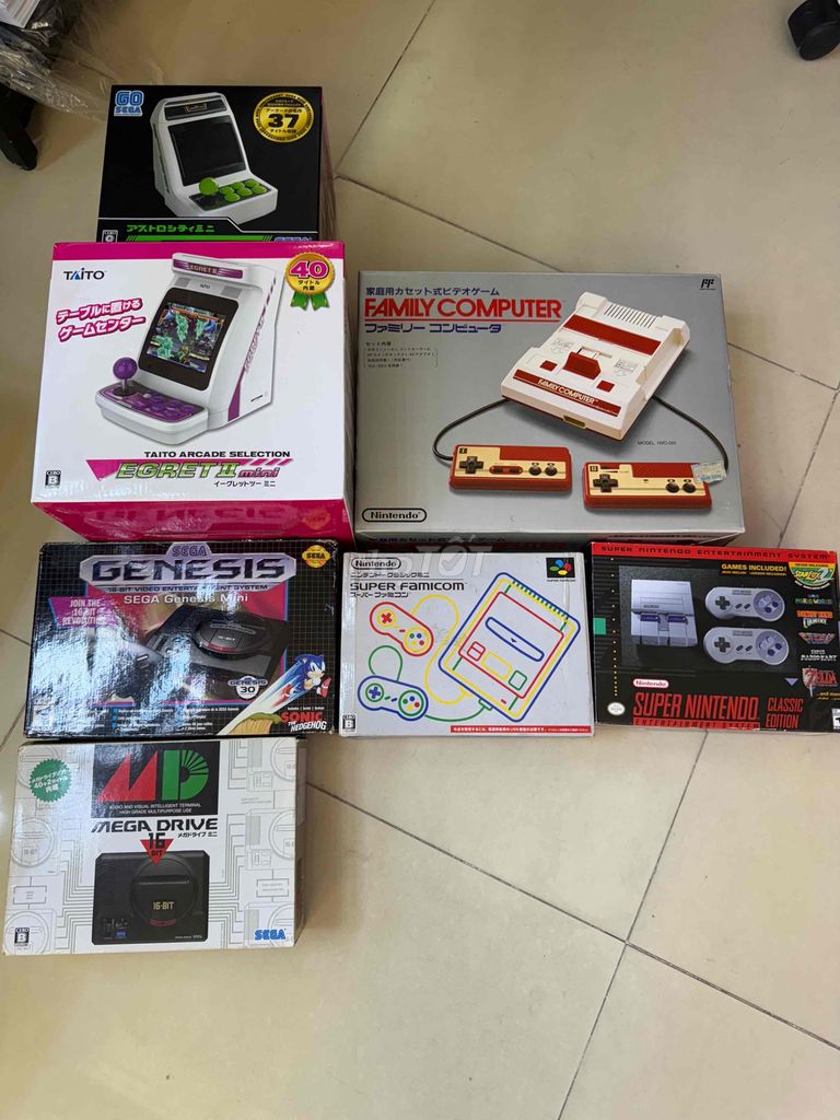 Snes mini , md mini , tato full box. Mua bán Thiết bị chơi game tại Quận 5 Tp Hồ Chí Minh được đăng bởi Thủy hình 1