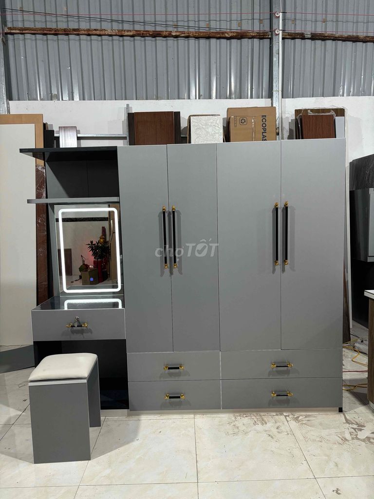 Tủ quần áo Nhựa Đài Loan 1m8x2m. Mua bán Tủ, kệ gia đình tại Quận 12 Tp Hồ Chí Minh được đăng bởi Nội Thất Giá Xưởng hình 1