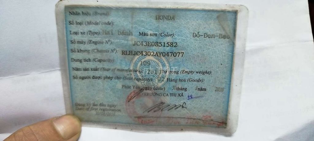 Do mua xe mới em nhượng lại ạ có fix cho ae. Mua bán Xe máy tại Huyện Bình Xuyên Vĩnh Phúc được đăng bởi lê nho hình 3