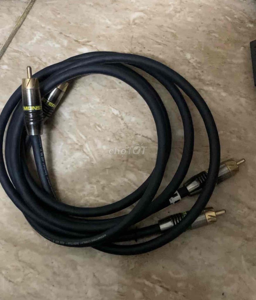 Dây cáp AV Monster Cable Interconect 400MKII. Mua bán Phụ kiện (Màn hình, Chuột...) tại Quận Thanh Khê Đà Nẵng được đăng bởi Vinh hình 1