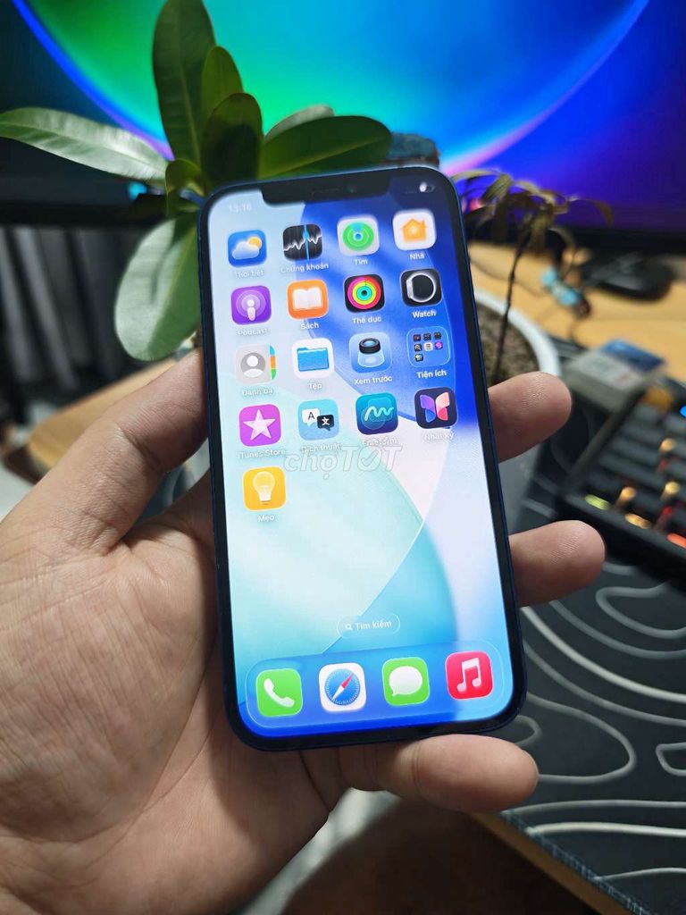 Iphone 12 Blue/ VN/A/ Pin100/ Zin/ Giao Lưu. Mua bán Điện thoại tại Quận Bình Tân Tp Hồ Chí Minh được đăng bởi Tân Phạm hình 1