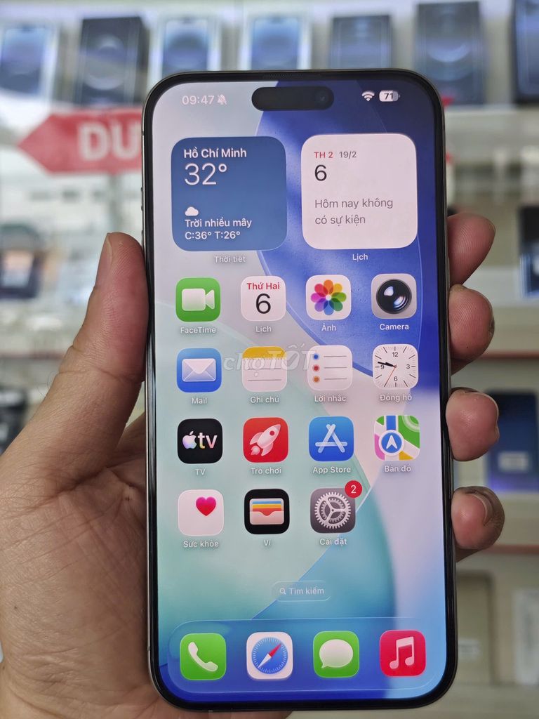 [ĐT] iPhone 15 Pro Max 256GB LL/A Vàng BH 6 tháng. Mua bán Điện thoại tại Huyện Châu Thành Tiền Giang được đăng bởi Trường hình 1