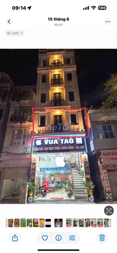 Cho thuê văn phòng/trung tâm dạy học tầng 3, 90m2, Trương Định, Hà Nội