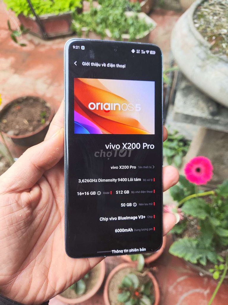 Vivo X200 Pro Xanh 16GB/512GB. Mua bán Điện thoại tại Quận Dương Kinh Hải Phòng được đăng bởi Cường hình 1