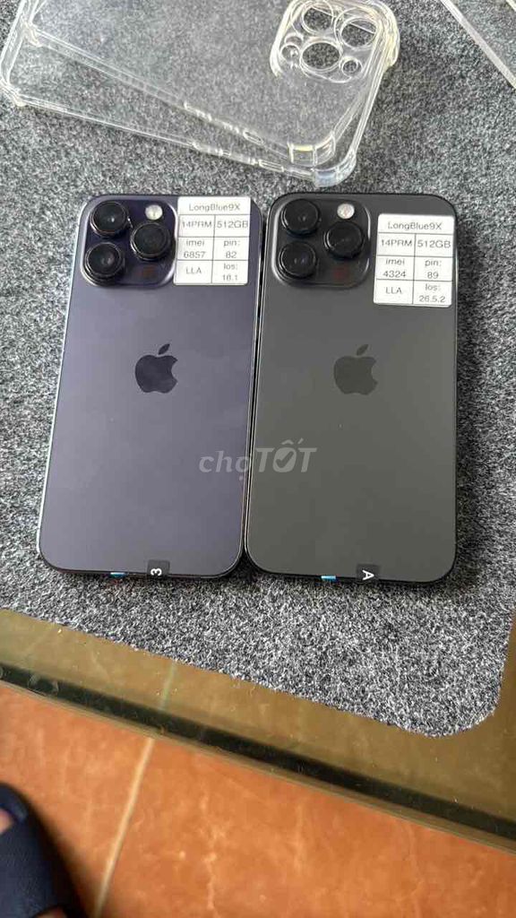 Apple iPhone 14 Pro Max 512GB Tím, Đen. Mua bán Điện thoại tại Quận Cầu Giấy Hà Nội được đăng bởi Long blue 9x hình 1