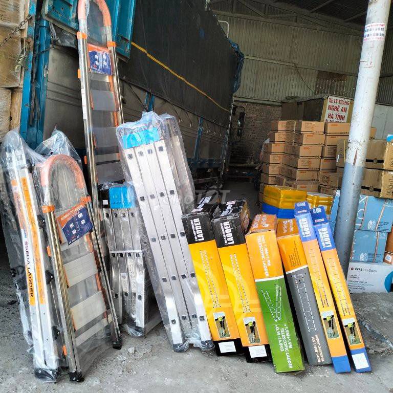 Kho còn ít thang nhôm - giá rẻ. Mua bán Đồ chuyên dụng, Giống nuôi trồng tại Quận Cẩm Lệ Đà Nẵng được đăng bởi Kho Sĩ Đức Nhân hình 1