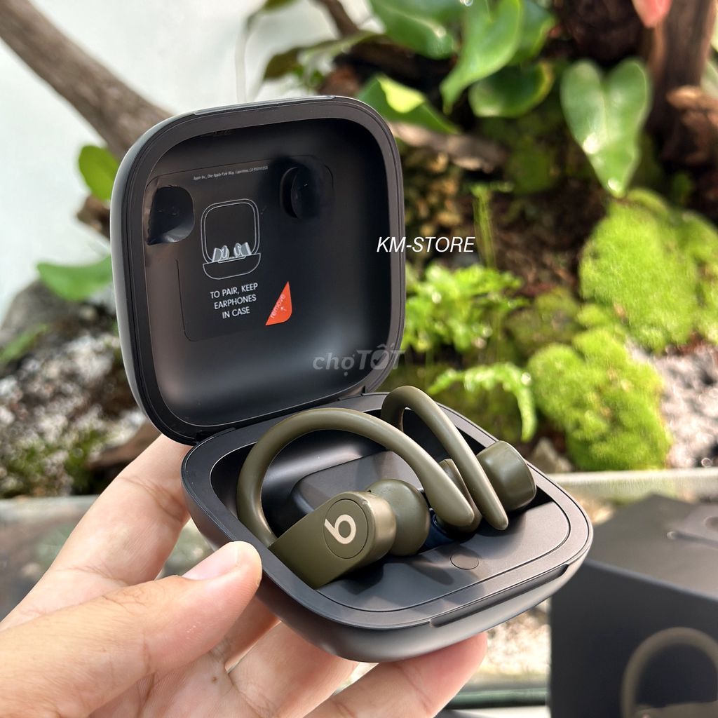 Tai nghe Beats Powerbeats Pro Xanh rêu Fullbox. Mua bán Tivi, Âm thanh tại Huyện Nhà Bè Tp Hồ Chí Minh được đăng bởi Tainghelikenew hình 1