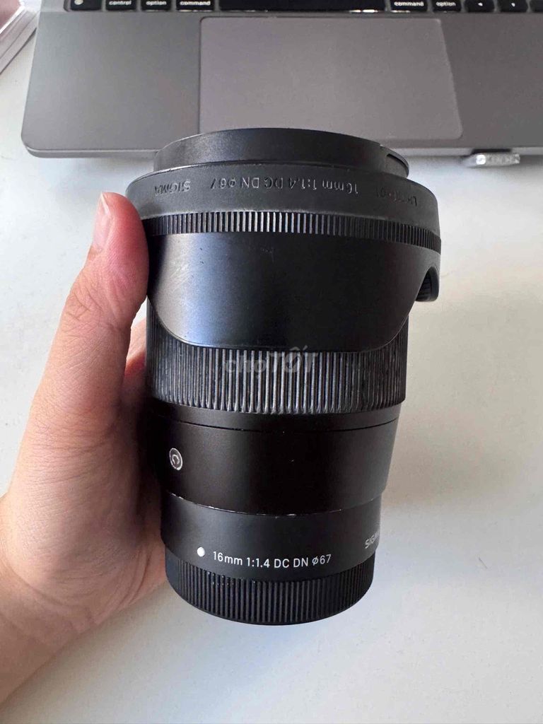 Ống kính Sigma 16mm f1.4 ngàm Canon M. Mua bán Máy ảnh, Máy quay tại Quận Gò Vấp Tp Hồ Chí Minh được đăng bởi Nam Khang hình 1