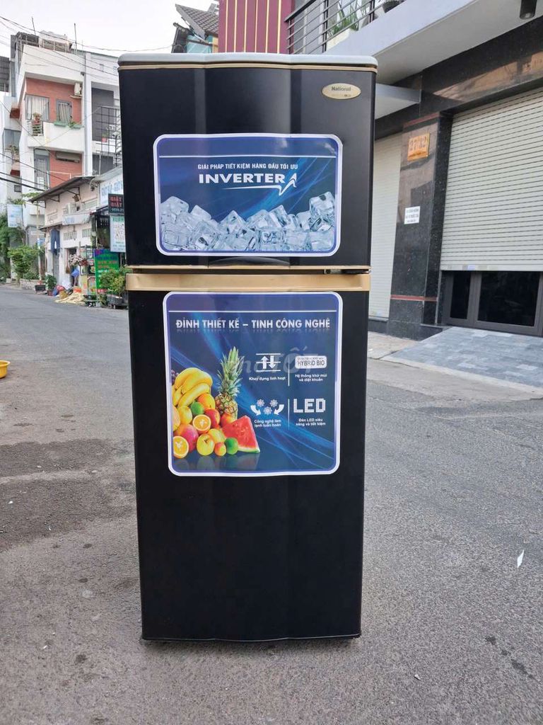 Tủ lạnh National Đen Inverter Đã sử dụng. Mua bán Tủ lạnh tại Quận Tân Phú Tp Hồ Chí Minh được đăng bởi Ngân Nguyên hình 1