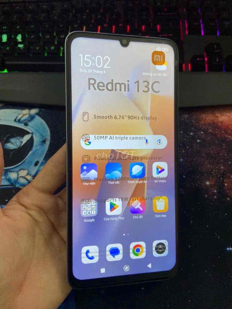 Xiaomi Redmi 13C 6GB/128GB. Mua bán Điện thoại tại Quận Hải Châu Đà Nẵng được đăng bởi CHUYÊN SỈ LẺ ĐIỆN THOẠI  hình 1