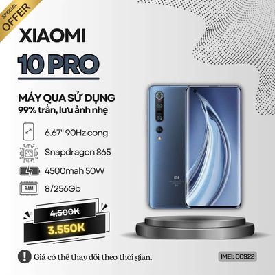 ✔️MI 10 PRO ĐẸP/MẠNH/MƯỢT/ÊM. Mua bán Điện thoại tại Quận Ninh Kiều Cần Thơ được đăng bởi Zelda Phone