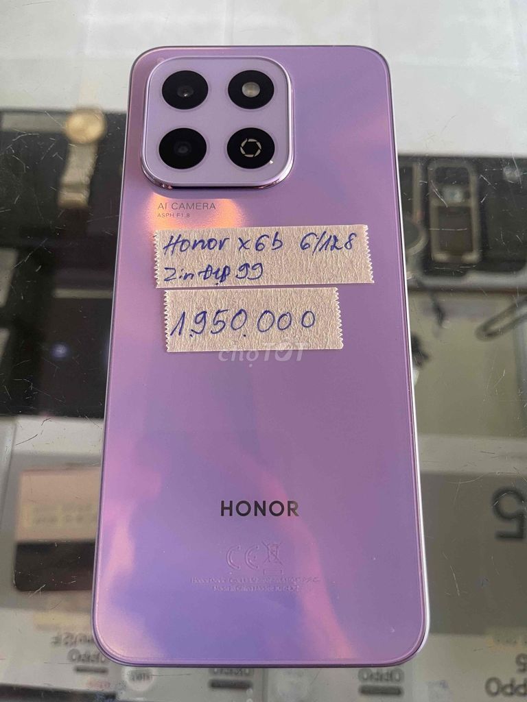 Honor X6B 6/128GB zin đẹp 99%. Mua bán Điện thoại tại Quận Ninh Kiều Cần Thơ được đăng bởi Cầm Đồ Anh Quý hình 1