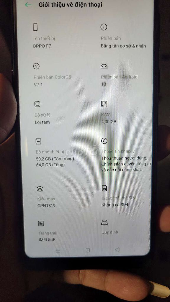 Oppo f7