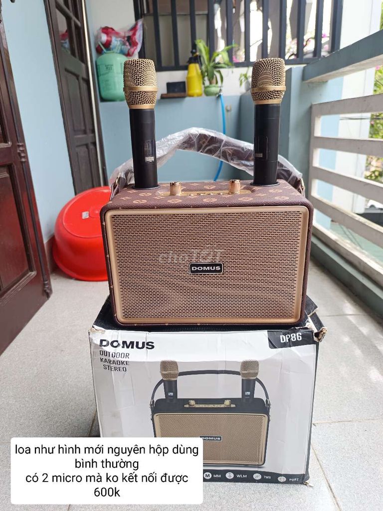 Loa karaoke DOMUS DP86 Nâu. Mua bán Tivi, Âm thanh tại Thành phố Huế Thừa Thiên Huế được đăng bởi Đưc Nguyen hình 1