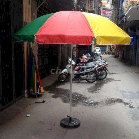 Thanh lý dù cafe che nắng mưa, 2m2 x 2m5 như hình