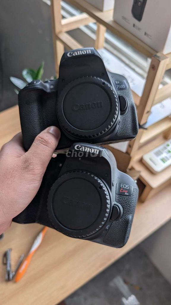 Máy ảnh Canon 750D DSLR Đen 18-55STM. Mua bán Máy ảnh, Máy quay tại Quận Hải Châu Đà Nẵng được đăng bởi Vinh Máy Ảnh hình 1