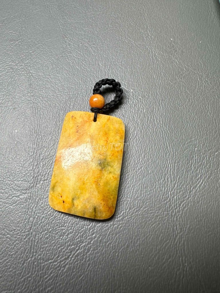 Mặt dây chuyền Cẩm thạch Vàng huyết. Mua bán Đồ sưu tầm, đồ cổ tại Quận 11 Tp Hồ Chí Minh được đăng bởi Hiếu 1988 hình 1