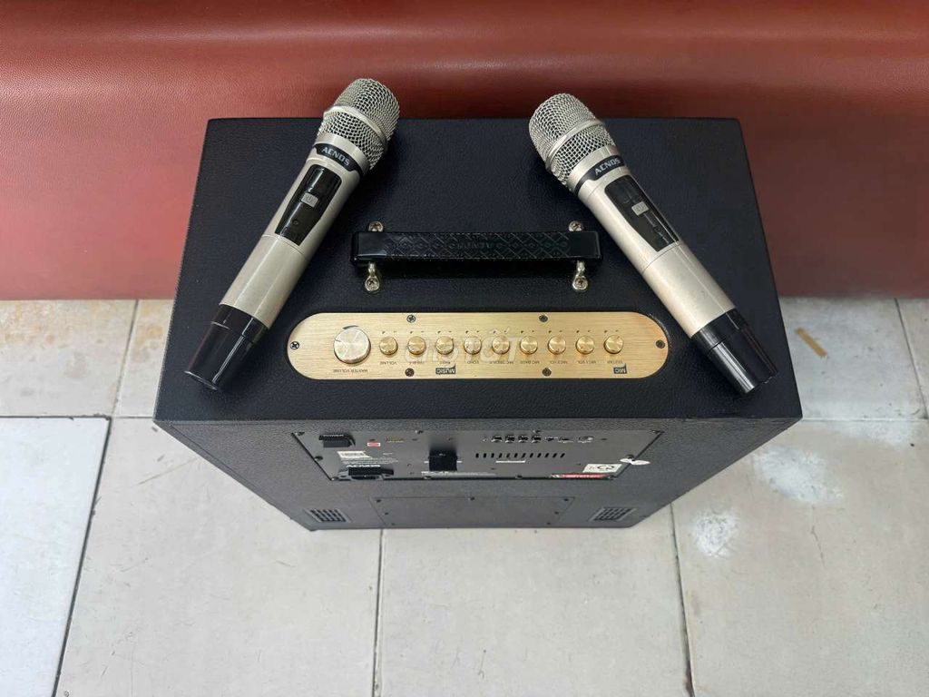 Loa karaoke ACNOS CS550 Đen. Mua bán Tivi, Âm thanh tại Quận 6 Tp Hồ Chí Minh được đăng bởi ĐOÀN VĂN SƠN  hình 1