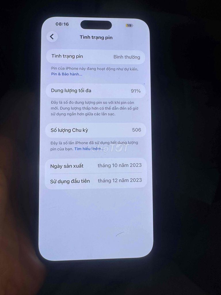 Iphon 15 promax dung lượng 1T màu đen. Mua bán Điện thoại tại Quận Hà Đông Hà Nội được đăng bởi Kiểm US hình 1