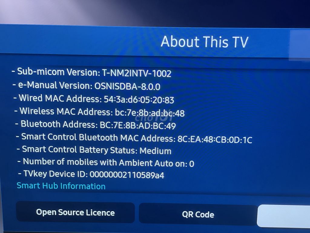 Tivi Samsung Neo QLED QA65QN85A Như mới. Mua bán Tivi, Âm thanh tại Quận Ngũ Hành Sơn Đà Nẵng được đăng bởi Aleks999 hình 1