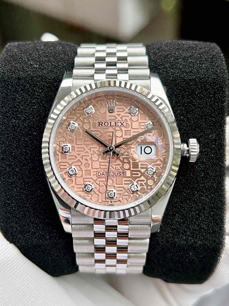 Rolex 126234 Salmon Computer Dial Fullbox 2020