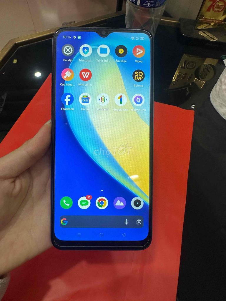 Realme v3 ,5g,full chức năng, Ram 6/128gb. Mua bán Điện thoại tại Quận Thanh Xuân Hà Nội được đăng bởi cửa hàng điện thoại giá rẻ hình 1