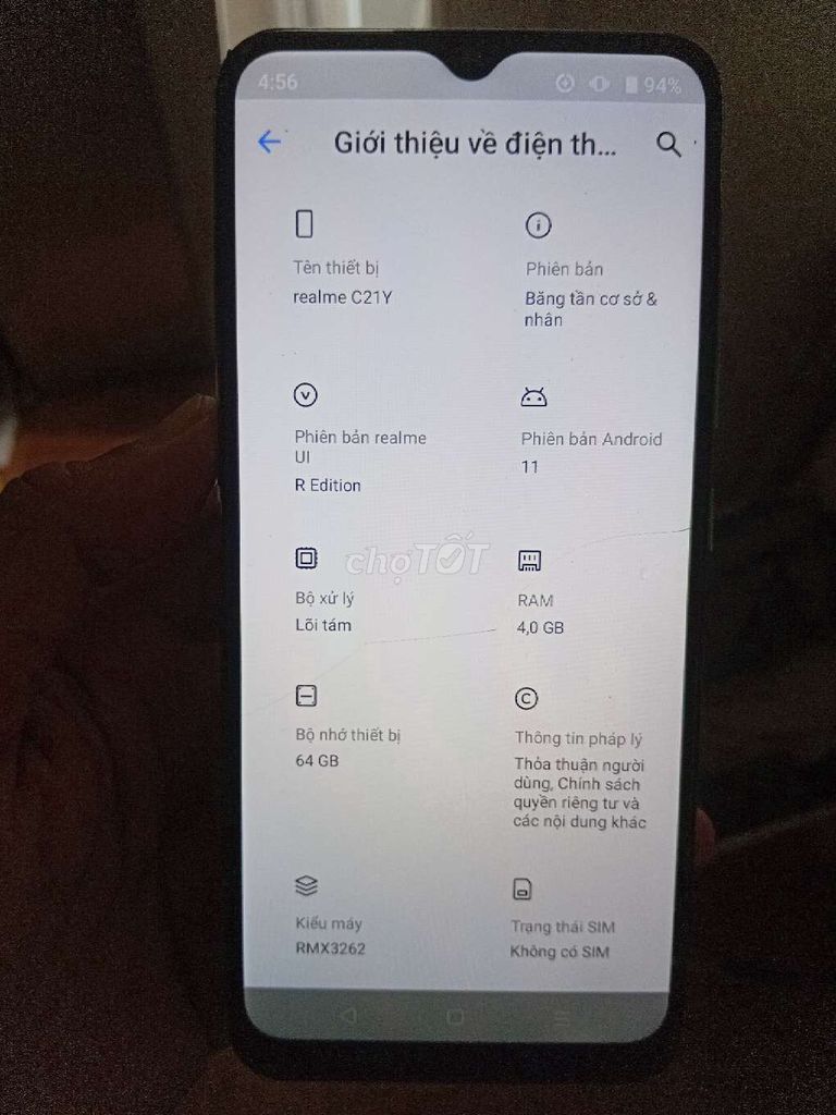 Realme C21Y 4GB/64GB. Mua bán Điện thoại tại Quận 5 Tp Hồ Chí Minh được đăng bởi Lê Khôi hình 1