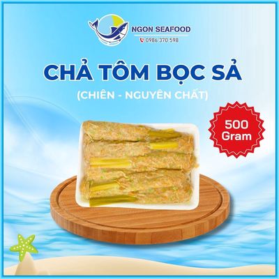 Chả Tôm Bọc Sả (Chiên) - Hút Chân Không - 500gr. Mua bán Đồ ăn, thực phẩm và các loại khác tại Thành phố Thủ Đức Tp Hồ Chí Minh được đăng bởi Ngon Seafood