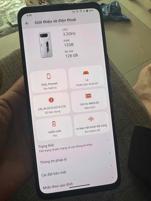 ROG-phone 6. Mua bán Điện thoại tại Thành phố Thủ Dầu Một Bình Dương được đăng bởi Tuấn Nga