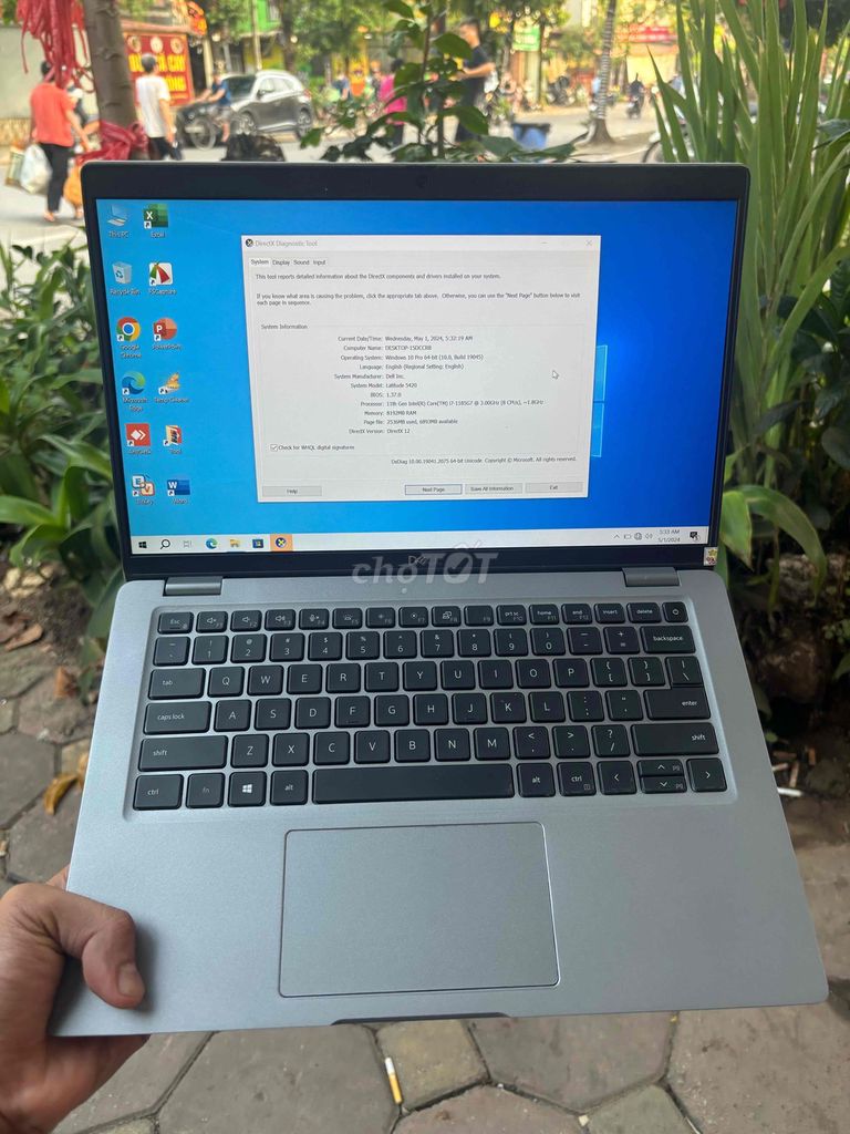 ⛔️Dell 5420 i7 1185G7 8GB/256GB/14”⛔️. Mua bán Laptop tại Quận Thanh Xuân Hà Nội được đăng bởi Hieuz Computer hình 1