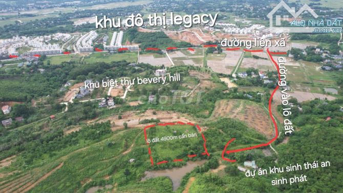 cần bán lô đất 4900m2 gần khu đông thị legacy giá đầu tư