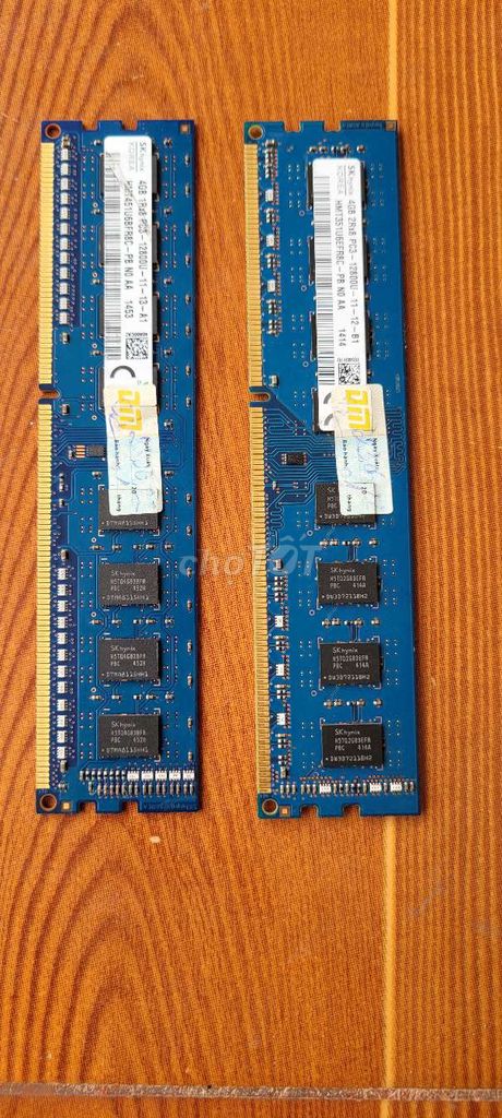 RAM SK hynix 4GB DDR3 1600MHz Đã sử dụng. Mua bán Linh kiện (RAM, Card...) tại Huyện Hiệp Hòa Bắc Giang được đăng bởi Nguyễn Hải hình 1