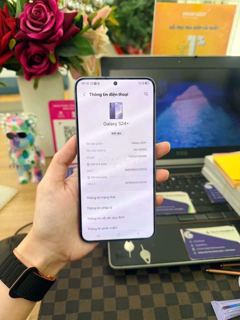 Samsung Galaxy S24+ 256GB Tím. Mua bán Điện thoại tại Quận 12 Tp Hồ Chí Minh được đăng bởi Minh phương hình 1