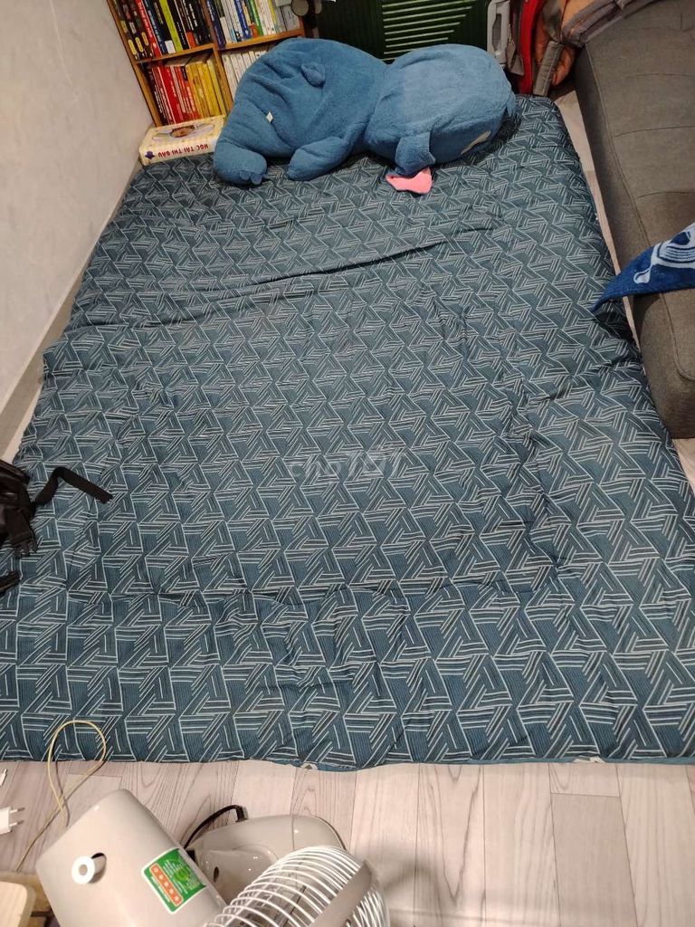 Nệm topper 1m4x2m Mềm mại, thoáng khí Xanh, trắng. Mua bán Giường, chăn ga gối nệm tại Thành phố Thủ Đức Tp Hồ Chí Minh được đăng bởi Miine hình 1