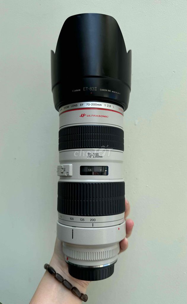 Canon EF 70-200mm F2.8 L USM nét căng trong đẹp. Mua bán Máy ảnh, Máy quay tại Quận Bình Thạnh Tp Hồ Chí Minh được đăng bởi Teresa hình 1