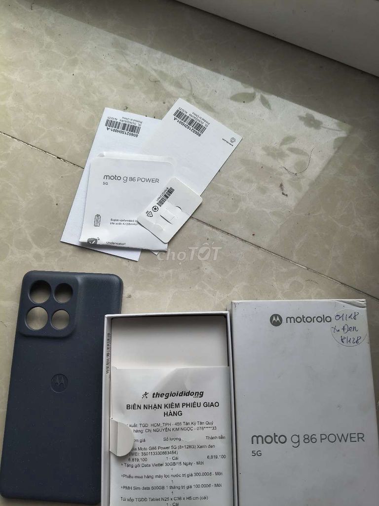 Motorola G86 hàng tgdd. full box. Mua bán Điện thoại tại Quận Tân Phú Tp Hồ Chí Minh được đăng bởi duy hình 1