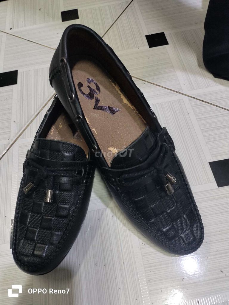 Giày lười nam da cá sấu đen size 41. Mua bán Giày dép tại Quận Phú Nhuận Tp Hồ Chí Minh được đăng bởi Tạp hóa linh tinh hình 1