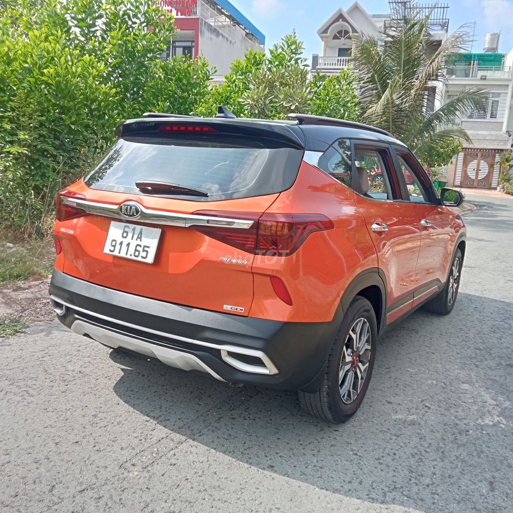Kia Seltos 2021 Premium 1.4 AT turbo 62000k/h cọp. Mua bán Ô tô tại Thành phố Thủ Dầu Một Bình Dương được đăng bởi TanLe hình 5