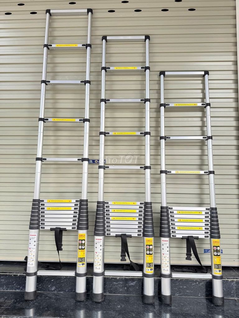 Thang nhôm rút đơn AMECA Bạc 4.4m. Mua bán Đồ chuyên dụng, Giống nuôi trồng tại Quận Kiến An Hải Phòng được đăng bởi  Công ty HÀ MINH TÂM  hình 1